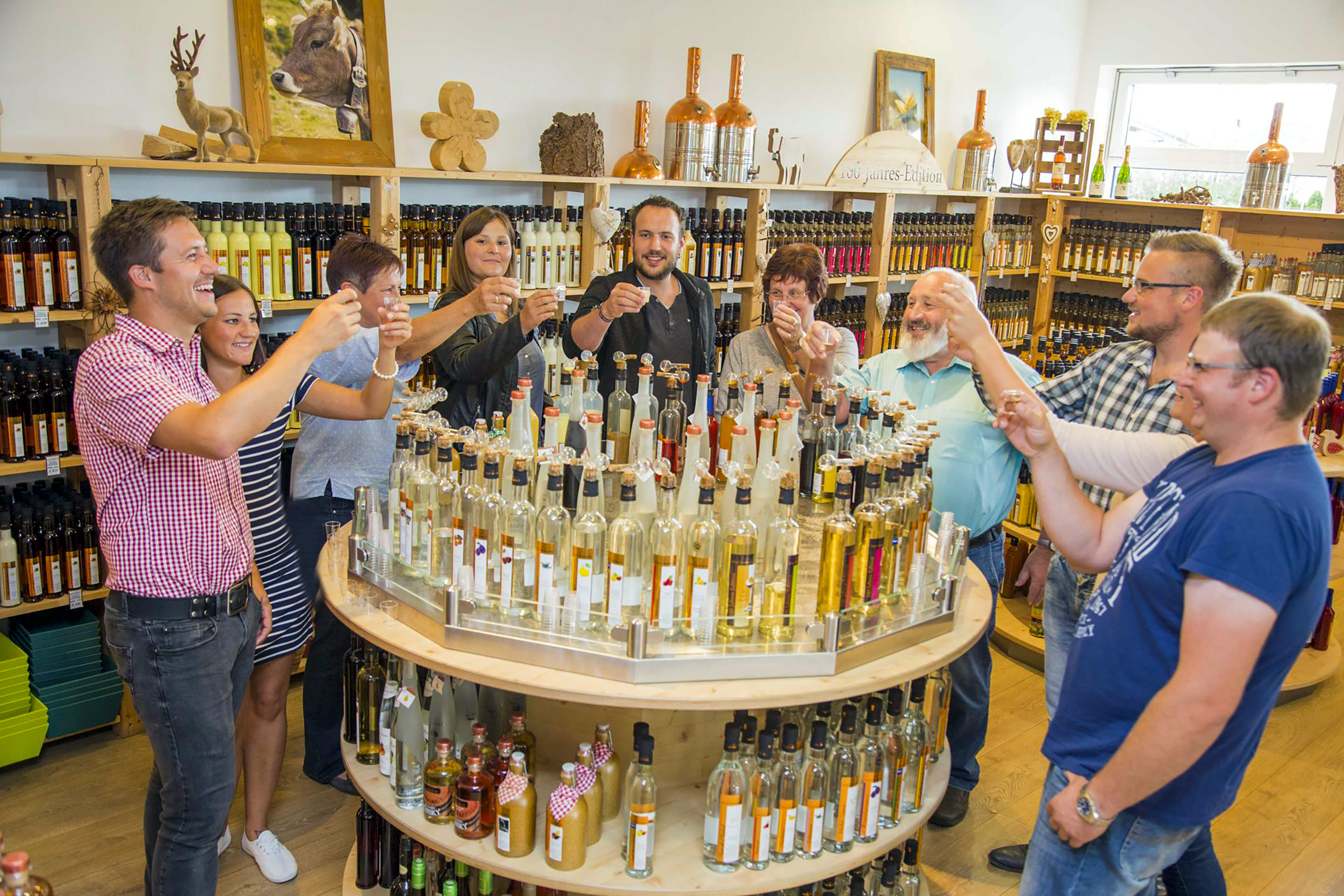 Das Team der Allgäu Brennerei