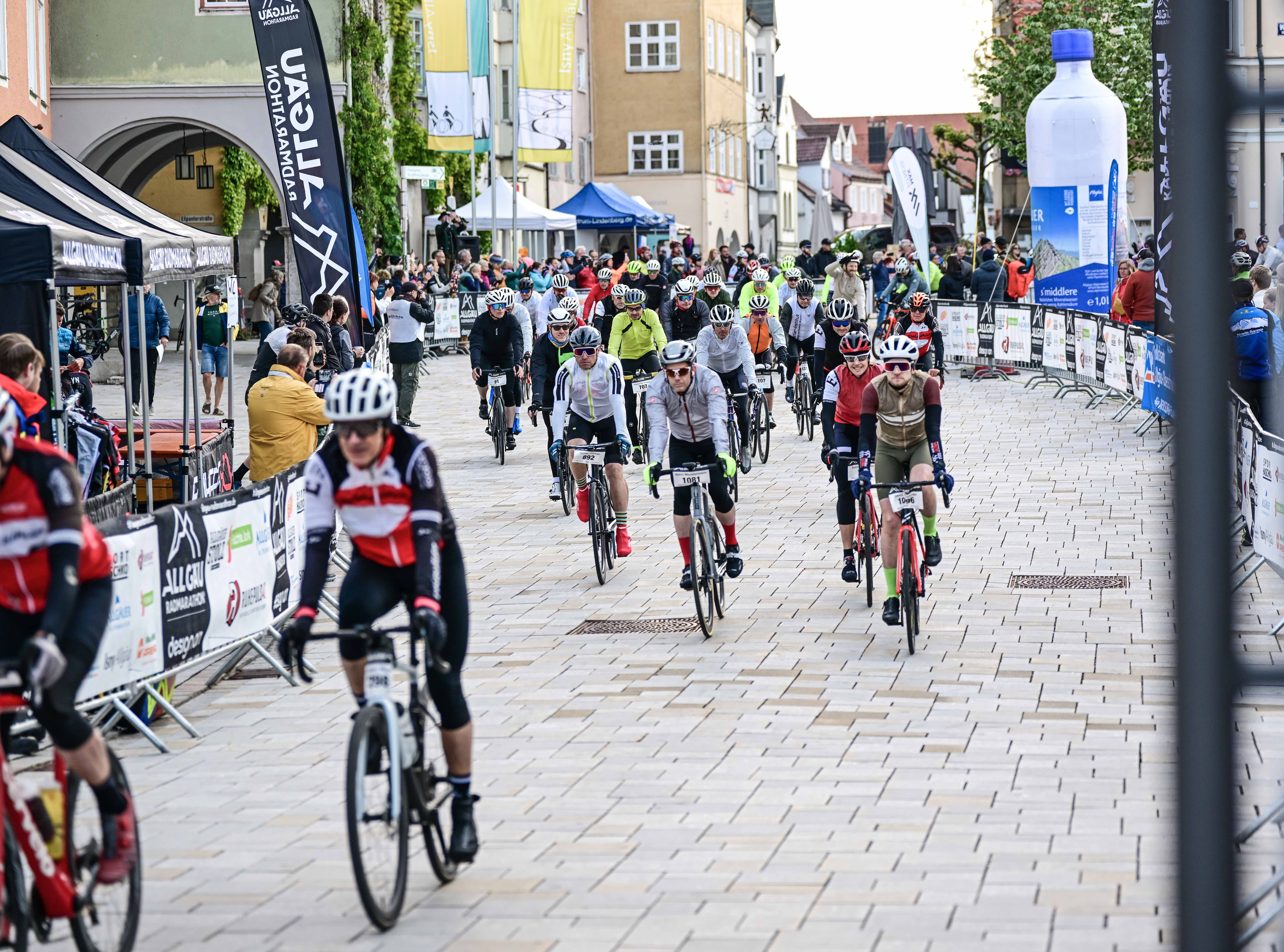 In Isny gibt es dieses Jahr zum zweiten Mal einen Rennrad-Marathon