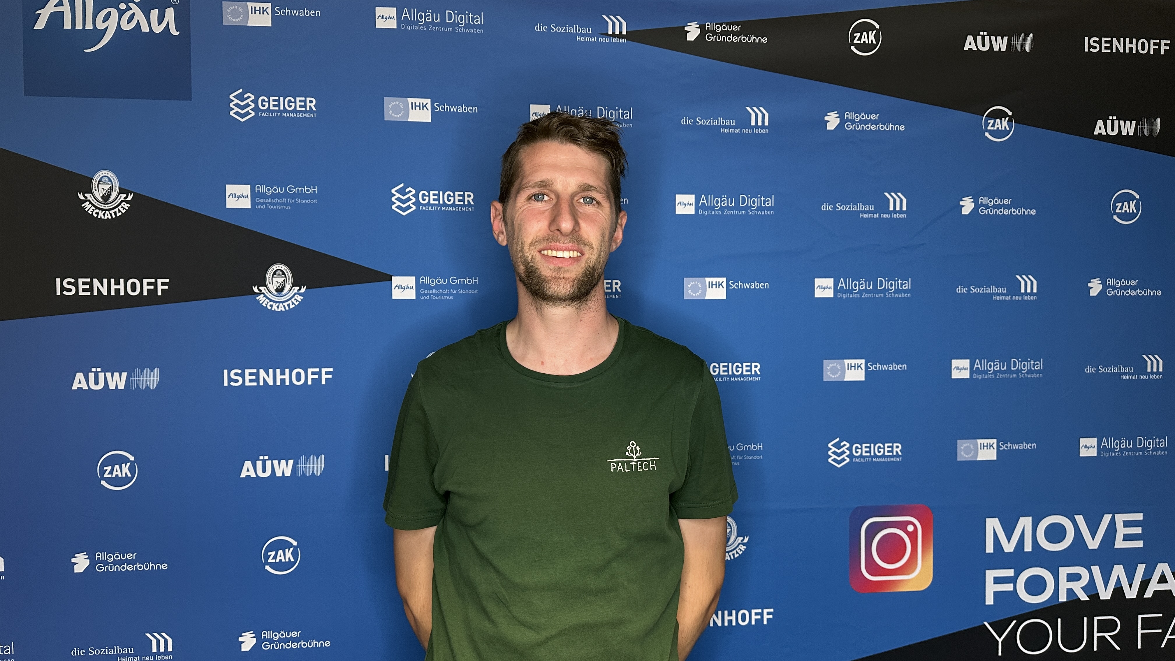 Gründer Felix Schiegg im Porträtfoto der Finalisten.