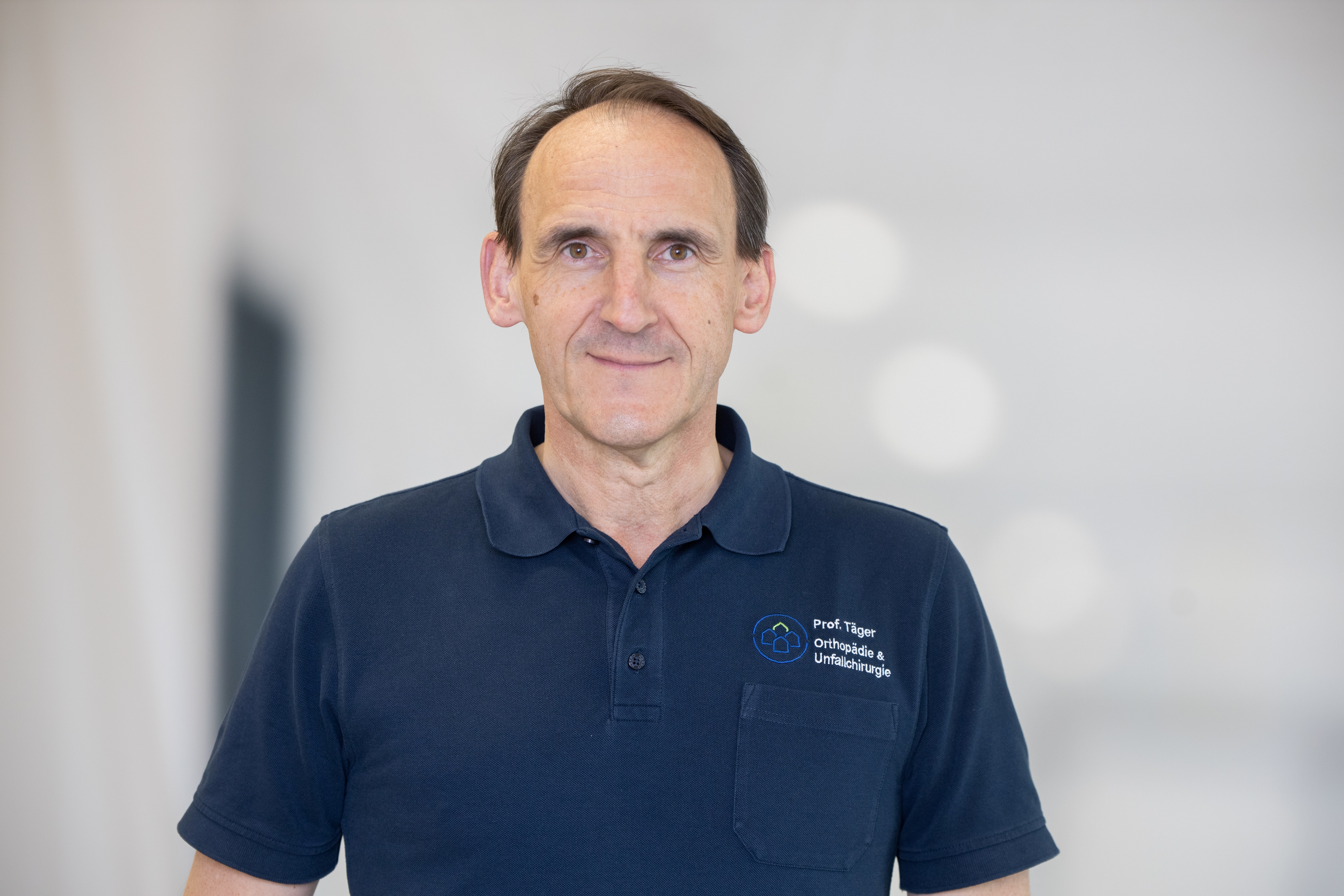 Professor Täger im Porträt