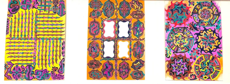 Diese Bilder und noch einige mehr wurden von Ende November bis Mitte Dezember 2025 im Haus International ausgestellt. Die Werke von  Máximo Budiel Vega geben Einblicke in Perus kulturelle Wurzeln sowie in das stille Erbe eines Künstlers