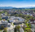 Luftaufnahme der Hochschule Kempten