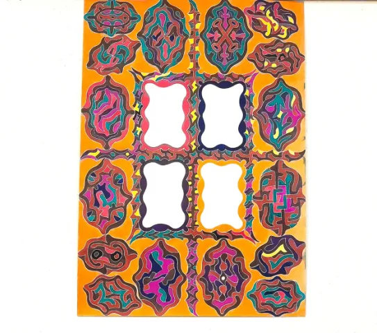 Diese Bilder und noch einige mehr wurden von Ende November bis Mitte Dezember 2025 im Haus International ausgestellt. Die Werke von  Máximo Budiel Vega geben Einblicke in Perus kulturelle Wurzeln sowie in das stille Erbe eines Künstlers