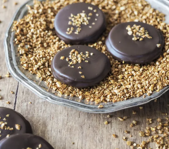 Ästhetisch hergerichtete Cambodunum-Taler.