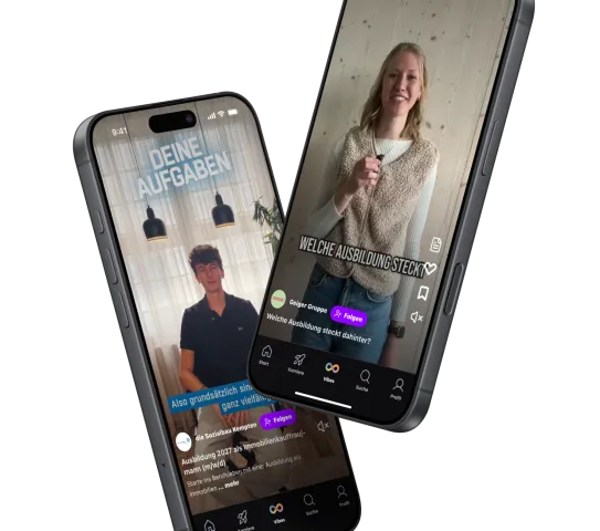 Vorstellungsvideos in der Choosely App
