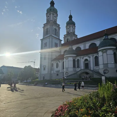 Am Hildegardplatz wird  die erste Stele stehen