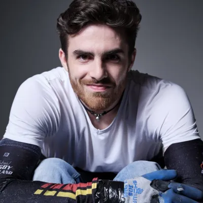Rollstuhlrugby-Nationalspieler Moritz Brückner
