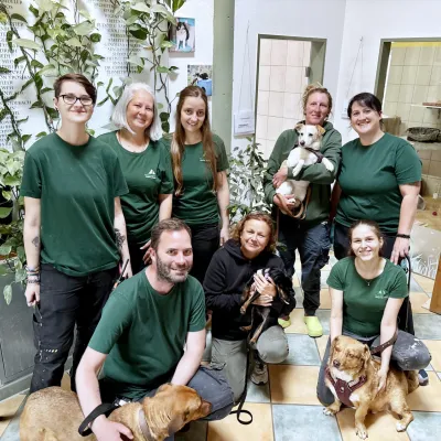 Das Team des Tierheim Kempten